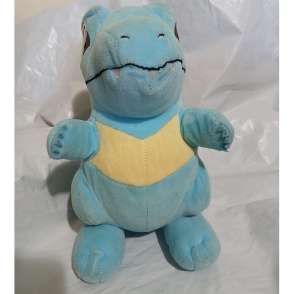 Official Licensed Pokemon Totodile Plush "8"in No Tush Tag - Picture 1 of 6